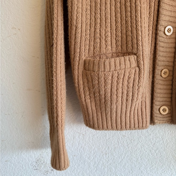 Marshall Field & Co Front Button Collar Cardiganan Knit Sweater - Picture 4 of 9